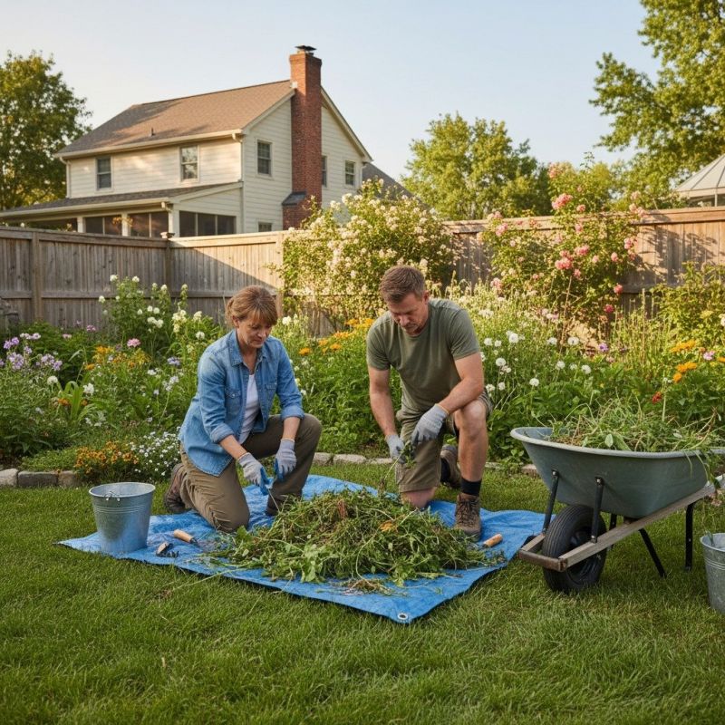 Garden Deweeding Service